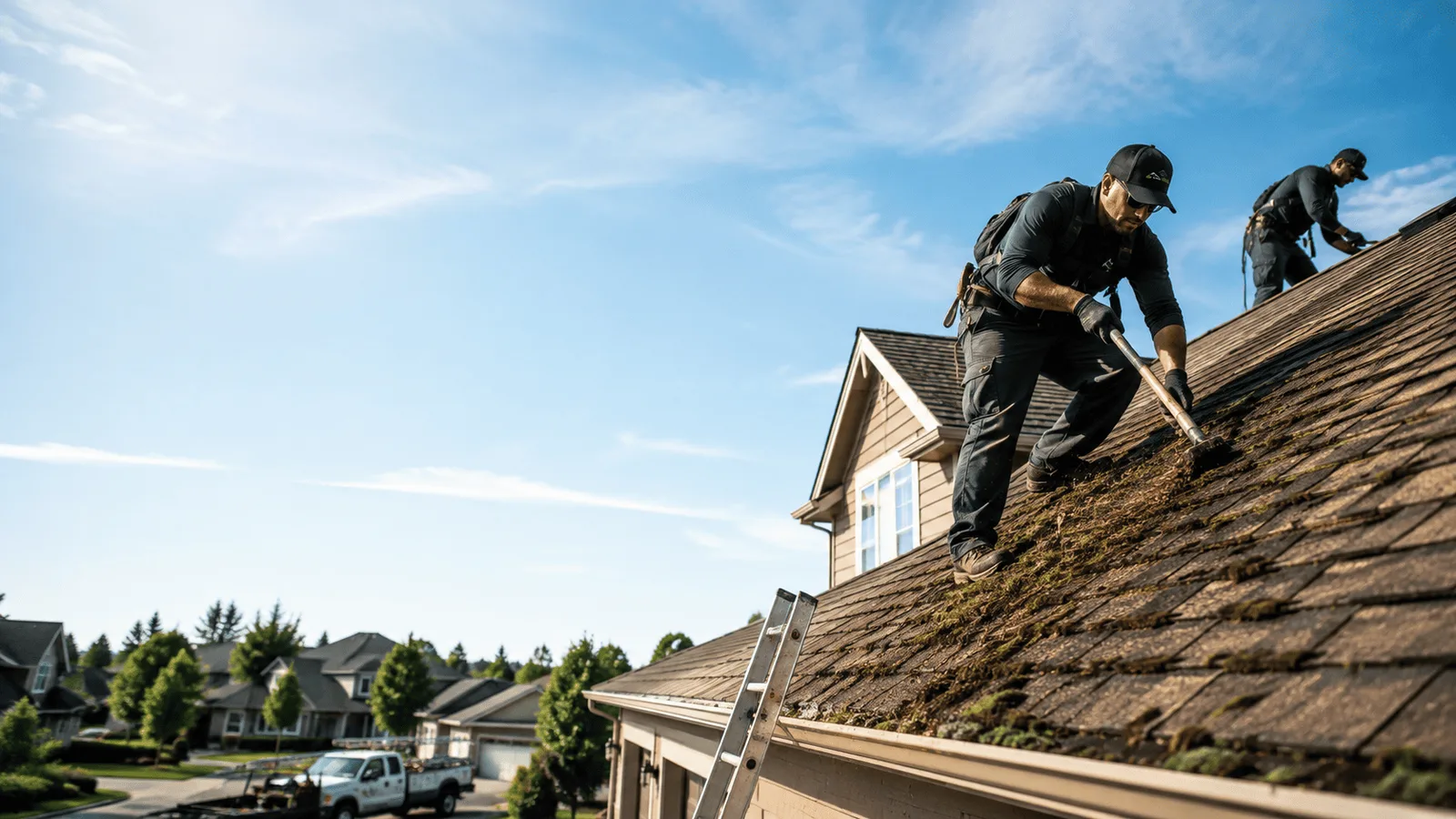Roof Moss Removal in Bloomington, NE near me